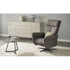 Wohnwert Funktionssessel Maxima Mikrofaser 78 x 113 x 93 cm Grau elektrisch