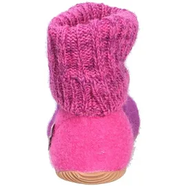 Giesswein Wildpoldsried Kids, Hüttenschuhe Unisex-Kinder, Veilchen 392, 23
