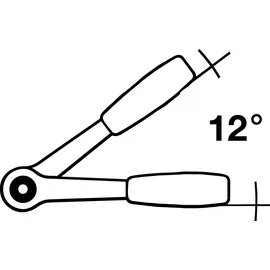 tecwerk Steckschlüsselsatz 20-tlg. 3/8 Zoll SW 8-22mm