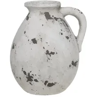 Chic Antique Frejus Kanne aus Terrakotta, H28,5/D24 cm creme