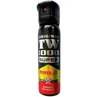 TW1000 Pfefferspray 100 ml Weitstrahl Jet Pepper-Jet Super 100 zur Tierabwehr mit Flip-Top-Deckel