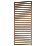 Karibu Lamellenwand halbe Breite für Pavillon Cubeco