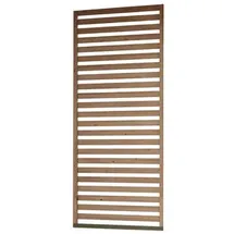 Karibu Lamellenwand halbe Breite für Pavillon Cubeco