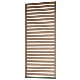 Karibu Lamellenwand halbe Breite für Pavillon Cubeco