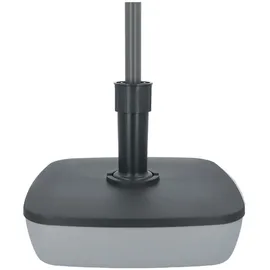 Eda Schirmständer 25/40 kg Kunststoff Grau