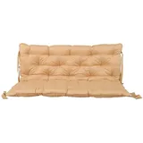 mm_unverified_brand Bankauflage 120 x 98 x 5 cm beige 1 St.