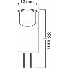 Osram PARATHOM PIN 10 0.9 W/2700 K G4