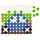 Eduplay Knopf-Mosaik Spielzeug Set) 1010 Stück mehrfarbig,