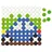Eduplay Knopf-Mosaik Spielzeug Set) 1010 Stück mehrfarbig,