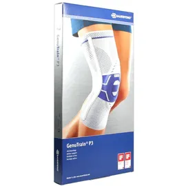 Bauerfeind Genutrain Kniebandage P3 links 1 St titan Größe 3
