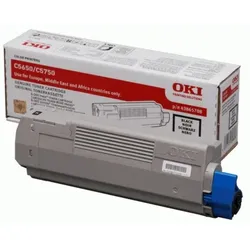 Original OKI 43865708 Toner schwarz