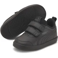 Puma Courtflex V2 Baby-Sneaker mit Klettverschluss Puma black/dark shadow 25