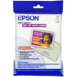 Epson Photo Ink Jet Karten mit Umschlag Nr. S041147 Fotopapier 105mm x 148mm 20 Blatt)