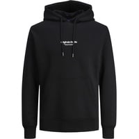 JACK & JONES Hoodie Jorvesterbro in Schwarz-M