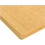 vidaXL Schneidebrett Bambus 1 60 x 40 x 4 cm Braun