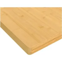 vidaXL Schneidebrett Bambus 1 60 x 40 x 4 cm Braun