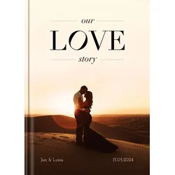 Digital "Lovestory" im Format A4 hoch