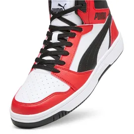 Puma Rebound v6 High-Top Sneaker 04 - Puma white/PUMA black/for all time red) 39