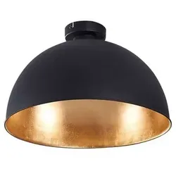 Lindby - Lya Deckenleuchte Ø41 Black/Gold