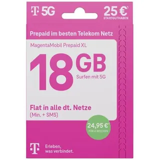 Telekom Magenta Mobil XL Prepaid-Karte ohne Vertragsbindung