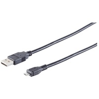 ShiverPeaks S/CONN maximum connectivity USB-Micro Kabel USB-A-St./USB-B MICRO St. 2.0 1m