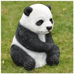 Dazikemo Gartenfigur Dekofigur Sitzender Pandabär