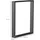 Homcom Tischbeine, 2er-Set Tischkufen, Möbelfüße aus Vierkantprofilen, für Couchtisch, Esstisch, Stahl, Schwarz - Metall Kufe, 8x72x60 cm Esszimmer, Esstische, Tischsysteme
