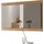 inn.furn Garderobenspiegel Borga 110 x 60 cm Eiche Artisan