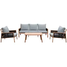 Greemotion Monaco Set 4-tlg. Grau/Braun