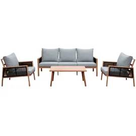 Greemotion Monaco Set 4-tlg. Grau/Braun
