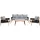 Greemotion Monaco Set 4-tlg. Grau/Braun