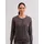CASH-MERE.CH Strickjacke in Grau-Taupe Melange S