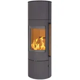 H&M Kaminofen EVO 2.1 XL Stahl Titan Schwedenofen rund groß 7kw Holzofen Kamin