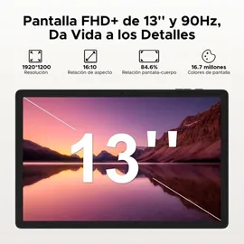 Doogee Tab E3 Pro 4G 13,0" 2023 32 GB RAM 256 GB Grau