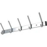 haarmann gmbh Wandgarderobe Alu.F1 naturf.9 Hut-/9 Mantelh.L.1300mm Hakenabstand 150mm