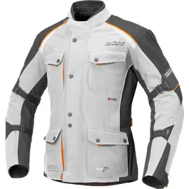 BÜSE Porto Motorrad Textiljacke, grau, Größe 56
