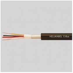 HELUKABEL E-BUS ERD, EIB-2Y(St)2Y 2x2x0,8, schwarz, Meterware