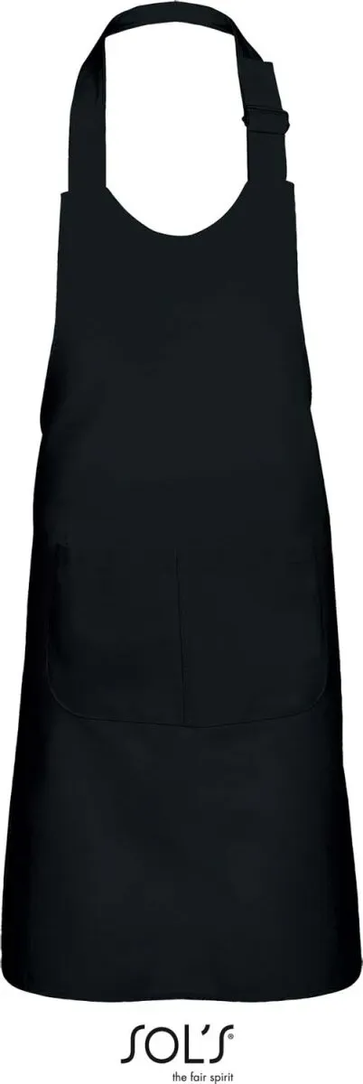 SOLS Kinder Latzschürze 00599 black 64 x 47 cm