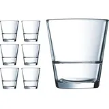 Arcoroc Stack Up ARC J0317, 260ml, Glas transparent, 6 Stück