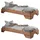 Main Möbel Stapelbett Pisa 90 x 200 cm Buche massiv natur geölt