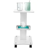 Friseurwagen tragbarer Salonwagen Salon-Spa-Wagen Schönheitswagen mit Ablagekorb für Schönheit, Spa, Salon