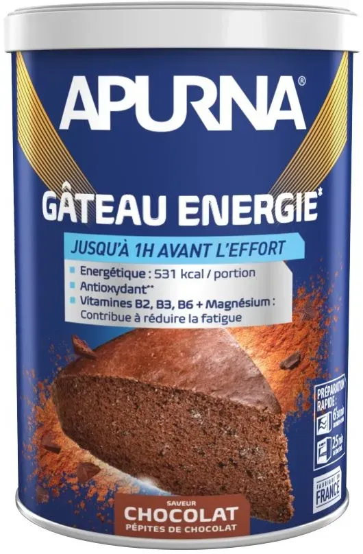 Apurna Gâteau Energie - Chocolat Diététique $scat.CAT_NOM - https://www.i-run.de/sportnahrung/zubereitung/apurna/Gateau-Energie---Chocolat_fiche_74902.html - TU