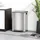 Homcom Mülltrennsystem 47,7 l Silber