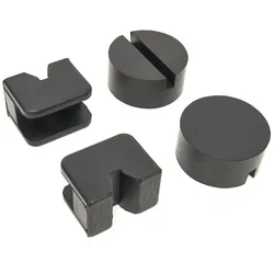 HBM Universal Gummi-Buchsenadapterpads-Set 4-teilig