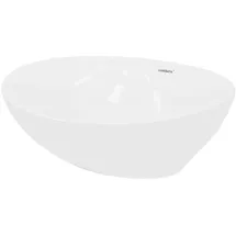 luxebath Aufsatzwaschbecken Oval 41 x 14,2 cm