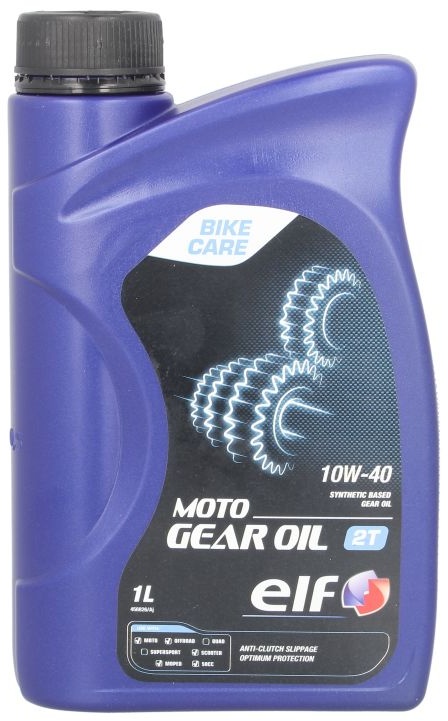 Huile de transmission ELF MOTO Gear Oil 10W40 1L