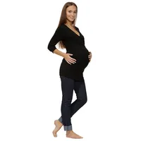 SYS Umstandsjeans Umstandsjeans Jeans Umstand Hose Jeanshose lang Bauch Stretch blau 38