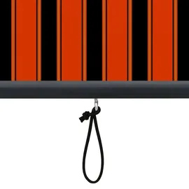 vidaXL Außenrollo 60 x 250 cm Braun/Orange