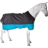 Horseware Mio Turnout Lite 0g Weidedecke Black/Turqoise