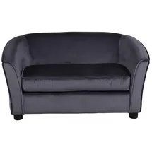 VCM Couch Textil 2-Sitzer Grau
